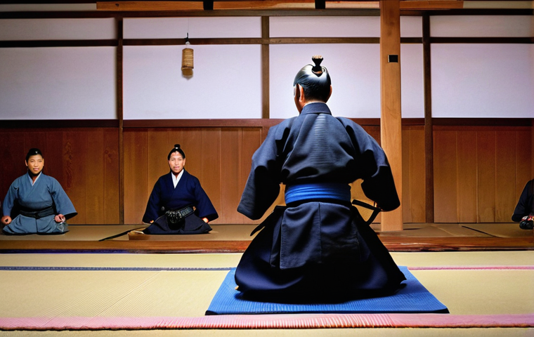 검도 훈련 프로그램 - Here are three detailed image generation prompts in English, adhering to all the specified guideline...