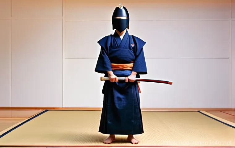 검도 훈련 일기 쓰기 - **Prompt:** A thoughtful female Kendo practitioner, around 25 years old, sitting peacefully in a sun...